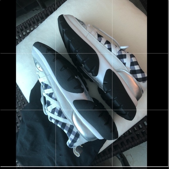 Maje Houndstooth Sneakers Size 41 - Picture 12 of 16